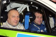 Rallye Český Krumlov: Jedna z domácích posádek Robert Adolf a Petr Gross